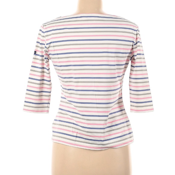Saint James Multicolor Striped Long Sleeve Top - Picture 2 of 4